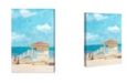 Oliver Gal Unbranded Sunshine Lifeguard House Nautical and Coastal Wall Art, 36" x 54"